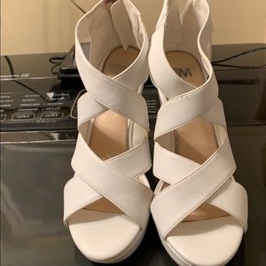 White sandal